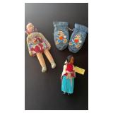 Vintage Navajo doll, vintage doll, vintage