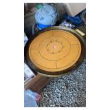 Crokinole Board with supplies, excellent