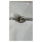 10K white gold mother ring 4.0 GR