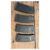 (4) Tapco Magazines