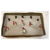Vintage hand-painted Jazz Band figurine set