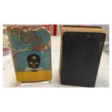 (2) Vintage Uncle Tomï¿½s Cabin hardback books