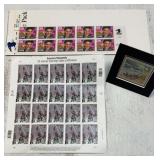 US Postal Collectors Stamps Elvis, Heroes 2001,