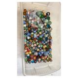 Large lot of vintage marbles