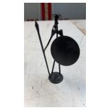 Vintage metal sculpture depicting Don Quixote 6