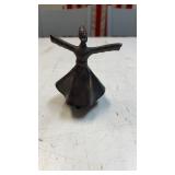 Bronze Metal figure depicting Turkish "Whirling