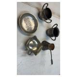 Hand wrought silverlock #783 bowl ; square bowl