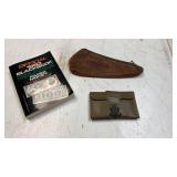Amphora small handgun case, vintage U.S. Army