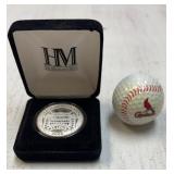 St. Louis Cardinals Bush Stadium inaugural