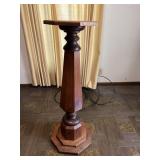 Antique Solid Wood Pedestal