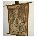 Wall Hanging Victorian Tapestry made in France