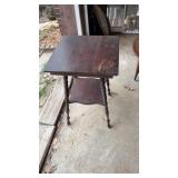 Decorative antique side table