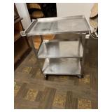 Lakeside Mfg. Metal Rolling Cart 3 tiers with