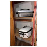 Cookware, roasters, stainless steel bowls,