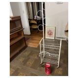 Metal rolling basket cart, Faberware Can Opener &