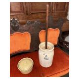 Vintage #2 Butter Churn Benton Brick & Pottery Co