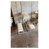 Iron base kneeling/prayer stand