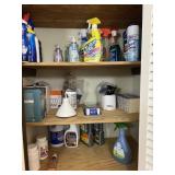 Large lot of cleaning products, hand soaps and