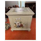 Large storage box ; (2) Vintage ATLAS Embossed