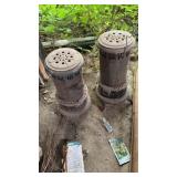 2 antique heaters