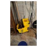 Rolling mop, bucket, and mop