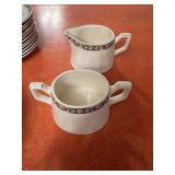 Mount Clemons Pottery Co, Vintage Ceramic Dinner