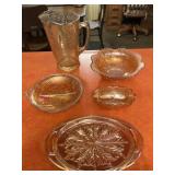 Vintage Jeanette Floragold Louisa Pitcher