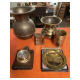(6) piece lot of Brass & more ~ Items including