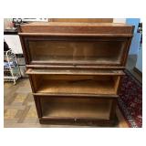 Antique Macey Book Case with glass doors