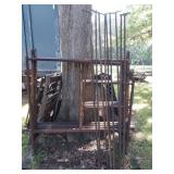 Scaffolding - 6 uprights, 9 cross braces, some