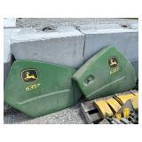 John Deere combine head parts, 600 series.