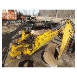 3 pt Backhoe, 2 vertical stablizers, 18 in bucket