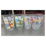 (4) collector Disney glasses