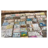 (66) vintage postcards from the 1970s