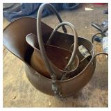 Medium and small size Coal pails, vintage