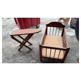 Childï¿½s bed and ironing board