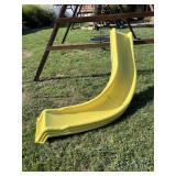 Playground Curve Slide, Yellow
