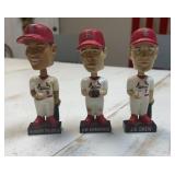 (3) St Louis Cardinals Bobble Heads