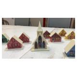 Vintage Regency Alpine Village Christmas 16 pc