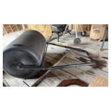 Fiberglass lawn roller