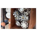 Assorted wheel covers mostly Chevy