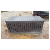 Fiberglass outdoor storage box, includes pool