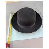 Bowler hat, felt, see photo for dimensions