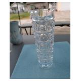 Cut glass vase 'Cristal d'Arques'