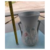 Hull pottery thistle vase, vintage