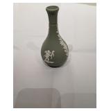 Small Sage Green Wedgwood Jasperware Vase