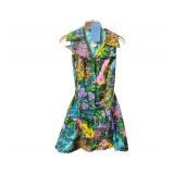 Plutina flower dress with belt