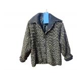 Knit lined jacket