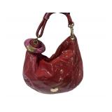 Jimmy Choo red patent leather purse