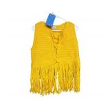 vintage crocheted vest - learner shops